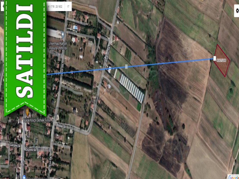 Silivri Büyükkılıçta Satılık Tarla , 3,900 m2 Müstakil Yerleşime Yakın