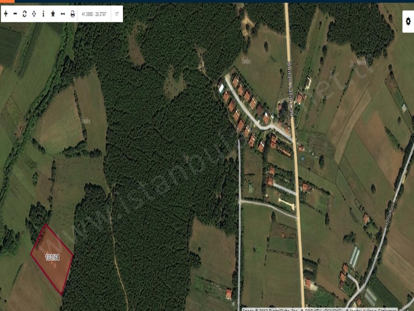Çatalca Belgratta Satılık Arsa , 360 M2 Hisseli Çaplı