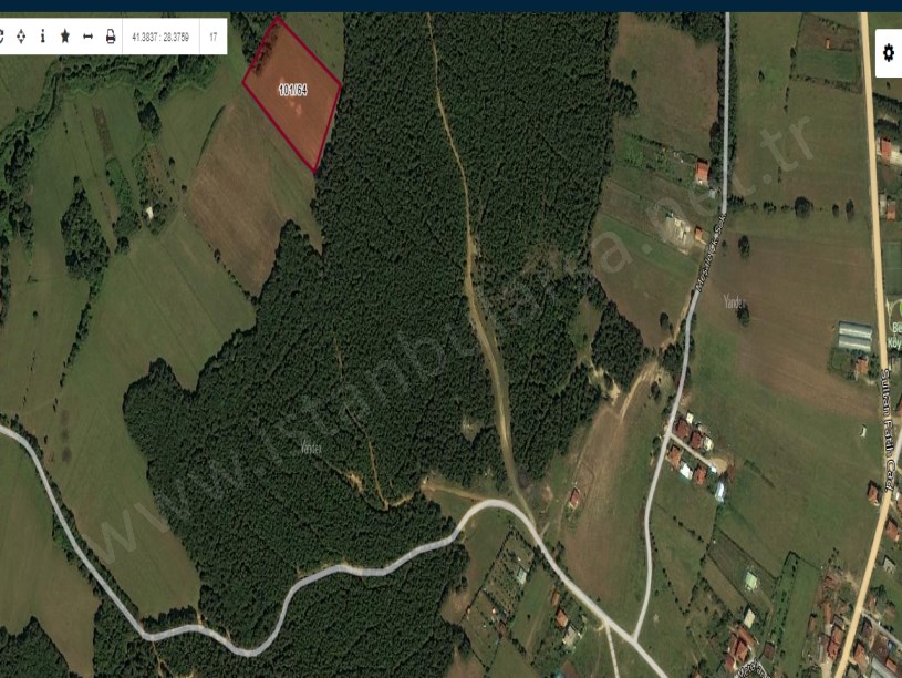Çatalca Belgratta Satılık Arsa , 360 M2 Hisseli Çaplı