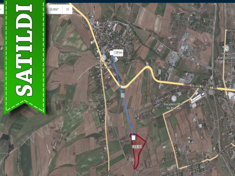 Arnavutköy Çilingirde Satılık Arsa ,  280 M2 Çaplı Yolu Var