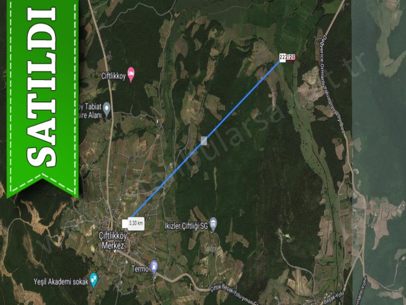 Çatalca Çiftlikköyde Satılık Arsa , 283 M2 Hisseli 