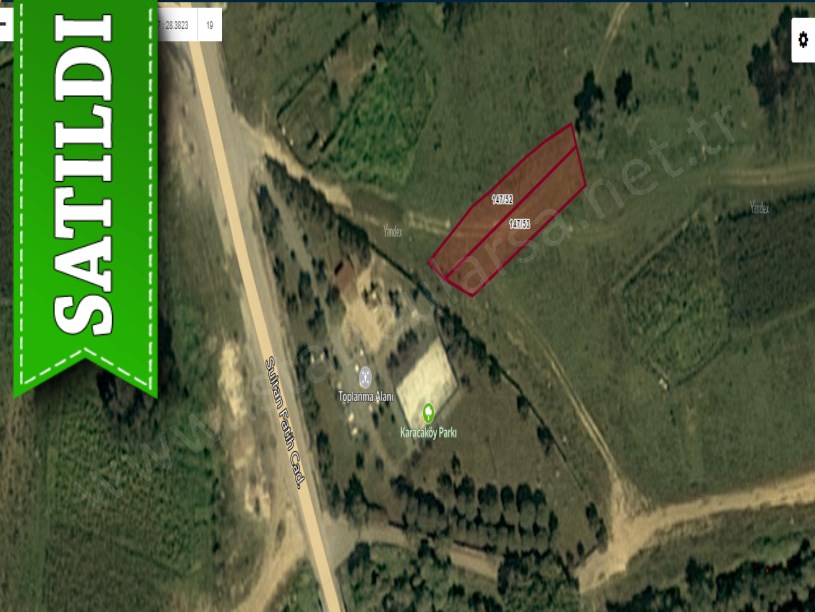 Çatalca Karacaköyde Satılık Arsa ,  783 M2 Caddeye Yakın Hisseli 