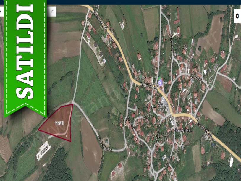 Çatalca Hisarbeylide Satılık Arsa , 547 m2 Çaplı Yolu Var Evlere Yakın