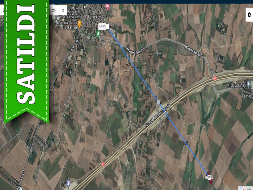 Silivri Fenerköyde Satılık Arsa , 323 M2 Hisseli Yolu Var 