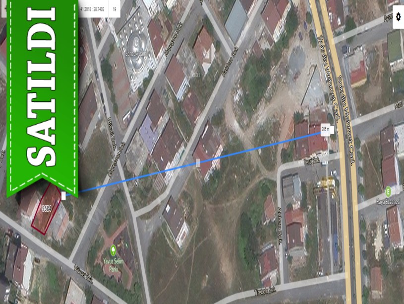 Arnavutköy Yavuzselim Mah Satılık Arsa , 230 m2 Müstakil İmarlı