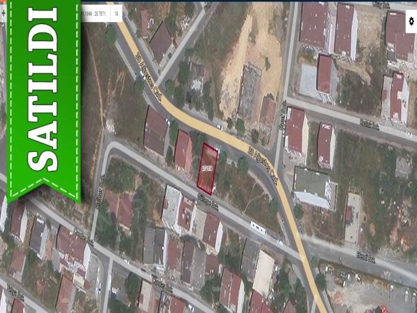 Arnavutköy Boğazköyde Satılık Arsa , 186 m2 30 Ağustos Caddesine Cephe Müstakil 