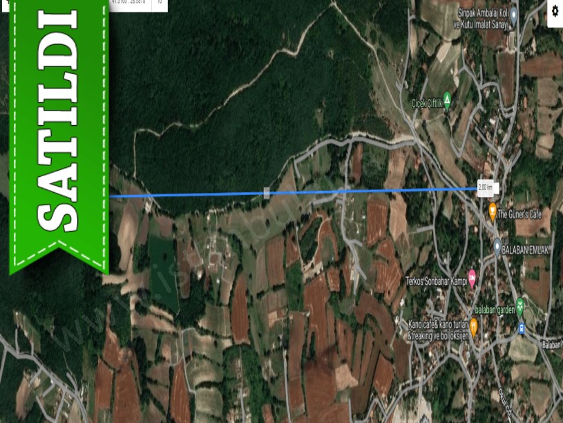 Arnavutköy Balabanda Satılık Arsa ,  185 m2 Hisseli Yolu Var