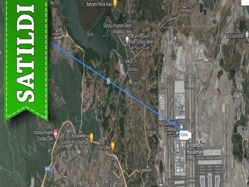 Arnavutköy Balabanda Satılık Arsa ,  185 m2 Hisseli Yolu Var