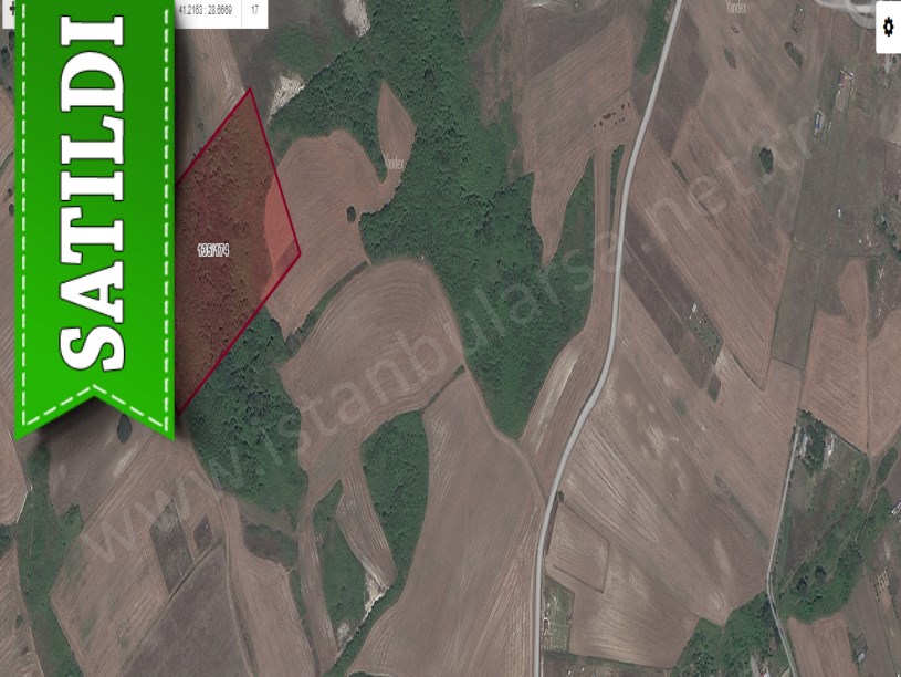 Arnavutköy Dursunköyde Satılık Arsa , 195 M2 Hisseli Yolu Var 