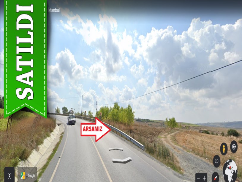 Arnavutköy Hacımaşlıda Satılık Arsa , 500 M2  Cadde Cephe  Hisseli