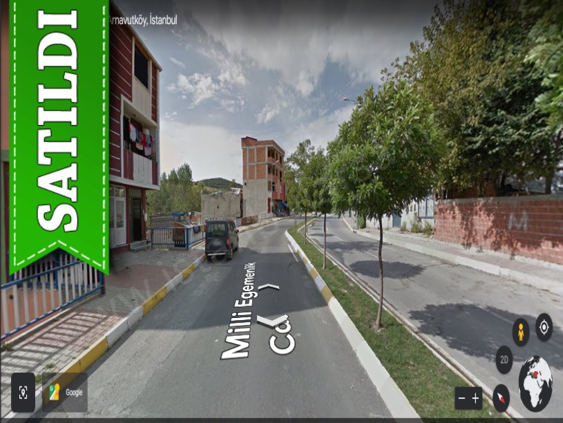 Arnavutköy Boğazköyde Satılık Arsa , 106 m2 Cadde Cephe Müstakil