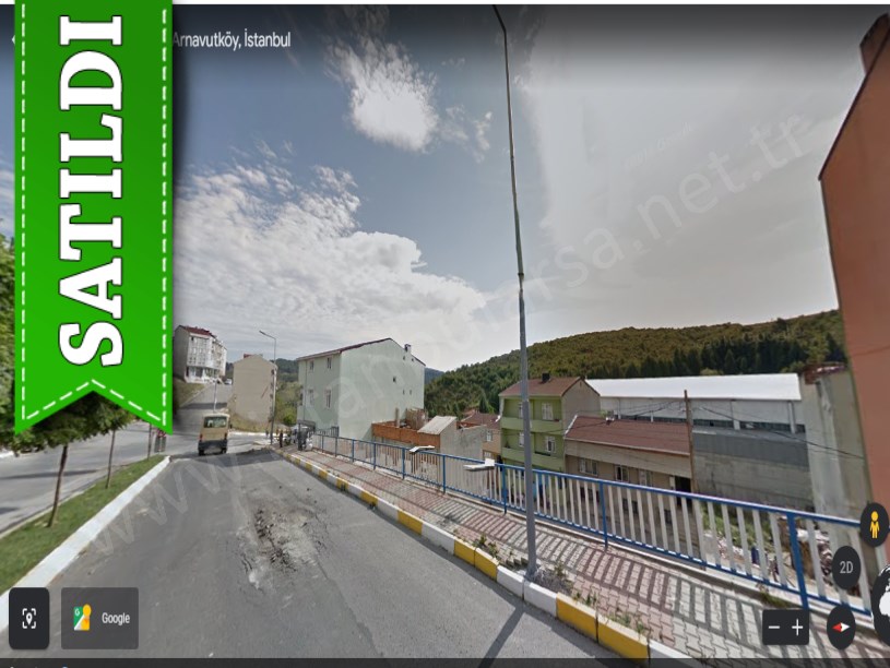 Arnavutköy Boğazköyde Satılık Arsa , 106 m2 Cadde Cephe Müstakil