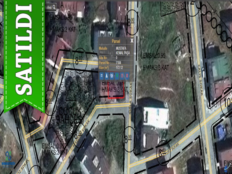 Arnavutköy Mustafa Kemalpaşa Mah Satılık Arsa , 172 M2 Müstakil 3 Kat 