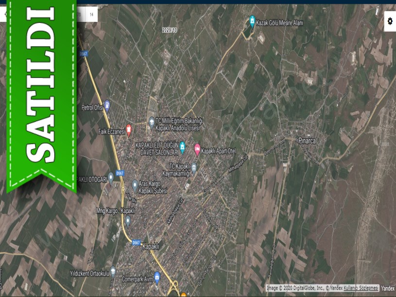 Tekirdağ  Kapaklıda Satılık Arsa , 311 M2 Müstakil Evlerin Yakını 