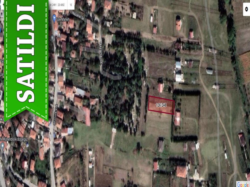 Çatalca Çanakçada Satılık Tarla , 1,182 m2 Köy İçi Tek Tapu 