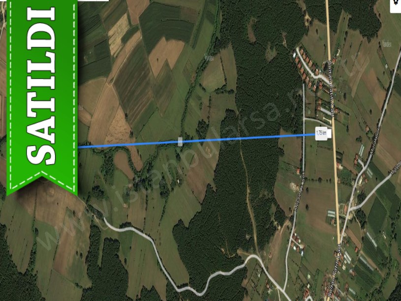 Çatalca Belgratta Satılık Arsa , 325 M2 Hisseli Yolu Var