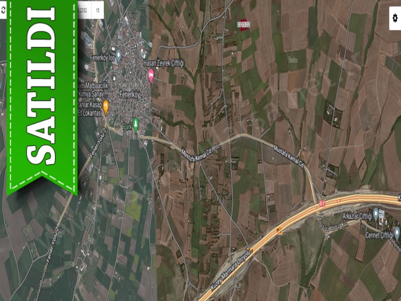 Silivri Fenerköyde Satılık Arsa , 850 m2 Çevrili Hisseli 