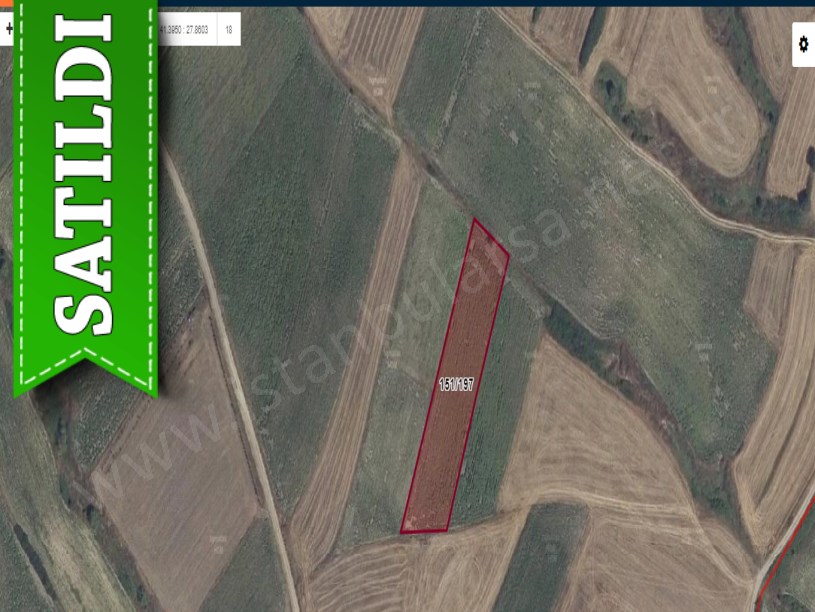 Tekirdağ Saray Çukuryurtta Satılık Tarla , 3,830 M2 Müstakil 