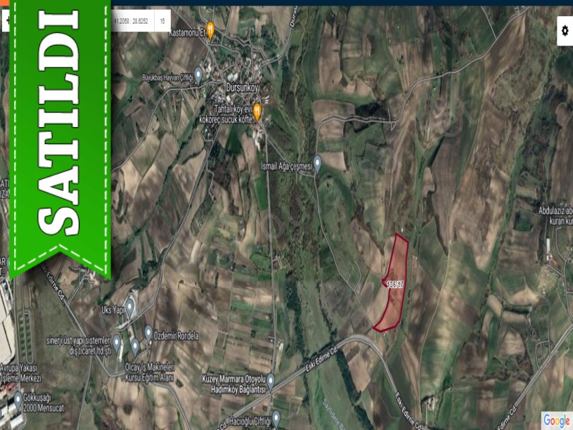 Arnavutköy Dursunköyde Satılık Arsa , 285 m2 Hisseli Caddeye Yakın