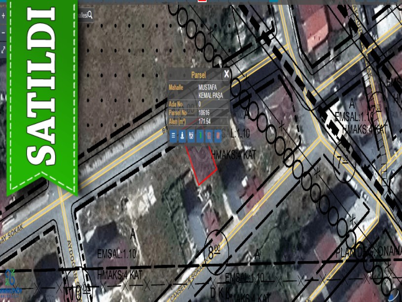 Arnavutköy Mustafa Kemalpaşa Mah Satılık Arsa , 172 m2 Müstakil 4 Kat İmarlı