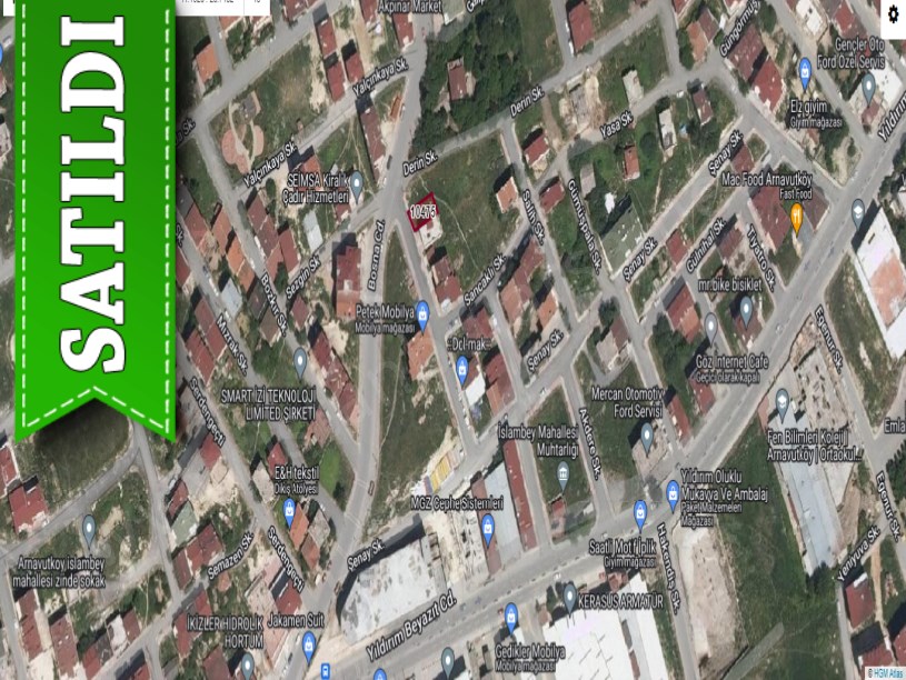 Arnavutköy İslambeyde Satılık Arsa , 138 M2 Caddeye Yakın 4 Kat İmarlı