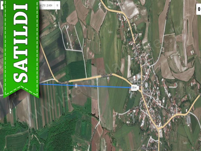Çatalca Dağyenicede Satılık  Arsa , 8,300 m2 Çevrili Yerleşim İçinde 