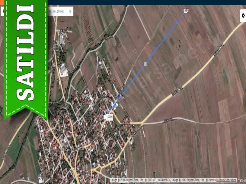 Tekirdağ Ergene Misinli Satılık Arsa , 360 m2 Müstakil İmarlı