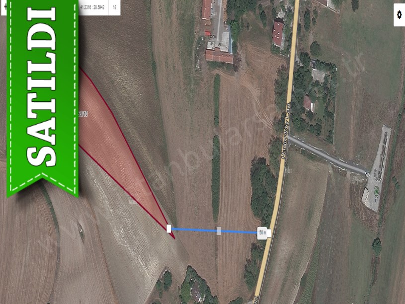 Arnavutköy Yassıörende Satılık Arsa , 448 M2 Hisseli Hadımköy Caddesi Yakını 