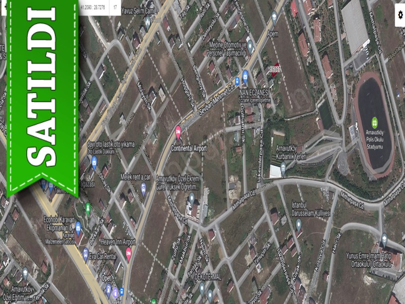 Arnavutköy Yavuzselim Mah Satılık Arsa , 250 M2 Müstakil 3 Kat İmarlı