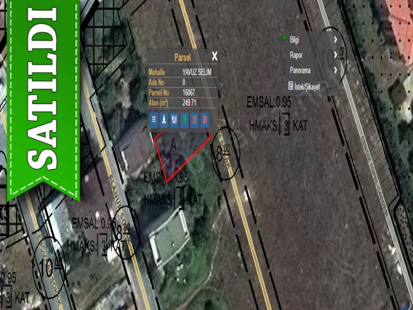 Arnavutköy Yavuzselim Mah Satılık Arsa , 250 M2 Müstakil 3 Kat İmarlı