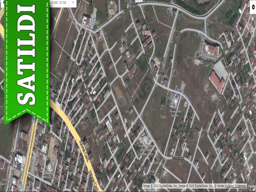Arnavutköy Yavuzselim Mah Satılık Arsa , 220 M2 Müstakil Merkezde İmarlı