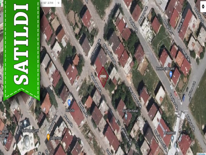 Arnavutköy Boğazköyde Satılık Arsa , 128 M2 Merkezde 4 Kat İmarlı