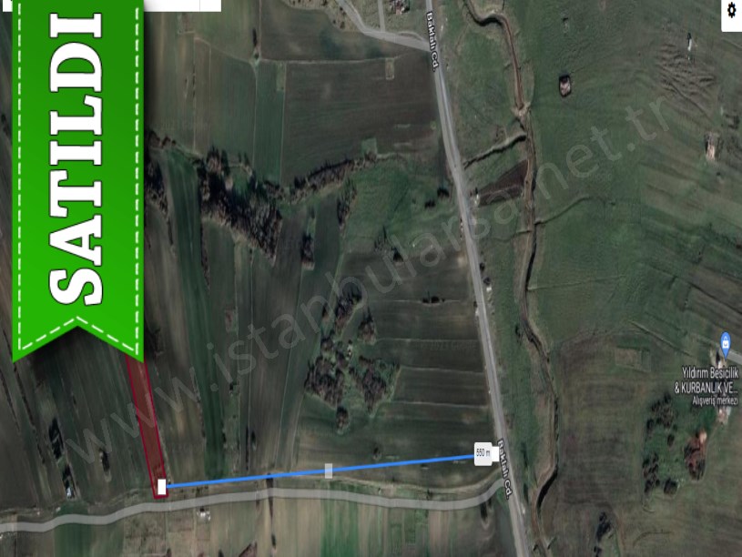 Arnavutköy Haraççıda Satılık Arsa ,  256 m2 Hisseli İmarlı 