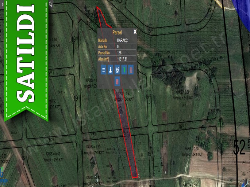 Arnavutköy Haraççıda Satılık Arsa ,  256 m2 Hisseli İmarlı 
