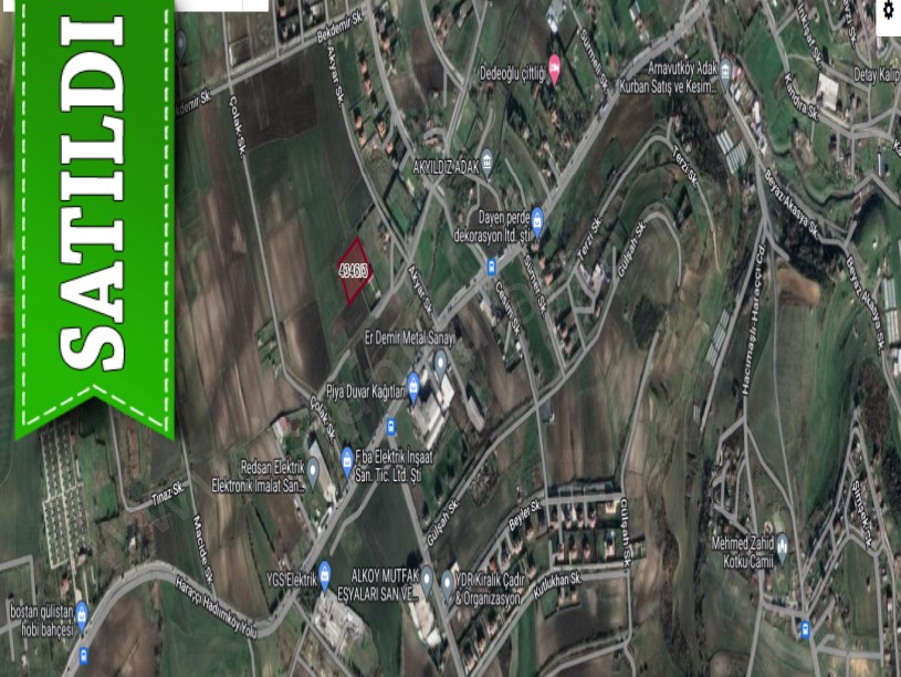 Arnavutköy Haraççıda Satılık Arsa ,  256 m2 Hisseli İmarlı 