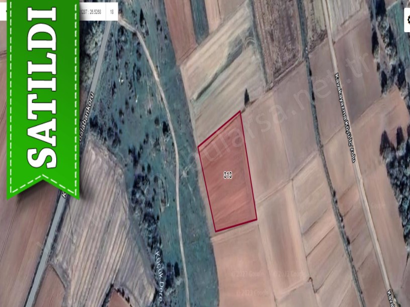 Edirne Uzunköprü Kavakayazma 4,590 m2 Müstakil Meraya Cephe 