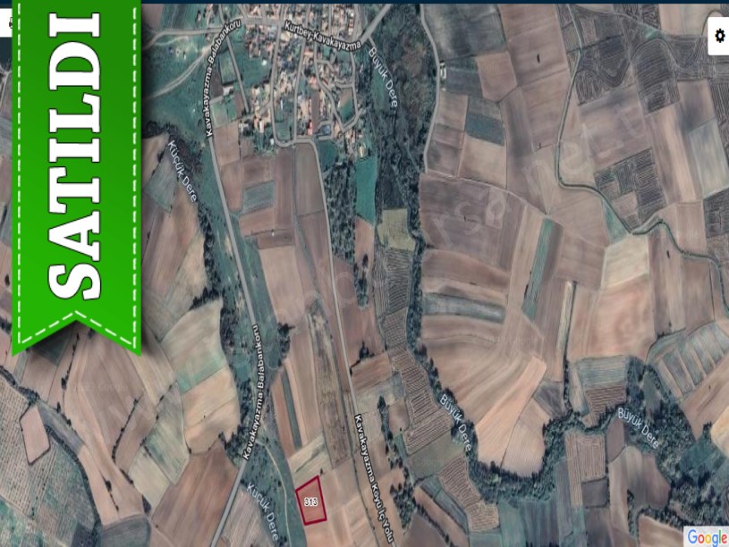 Edirne Uzunköprü Kavakayazma 4,590 m2 Müstakil Meraya Cephe 