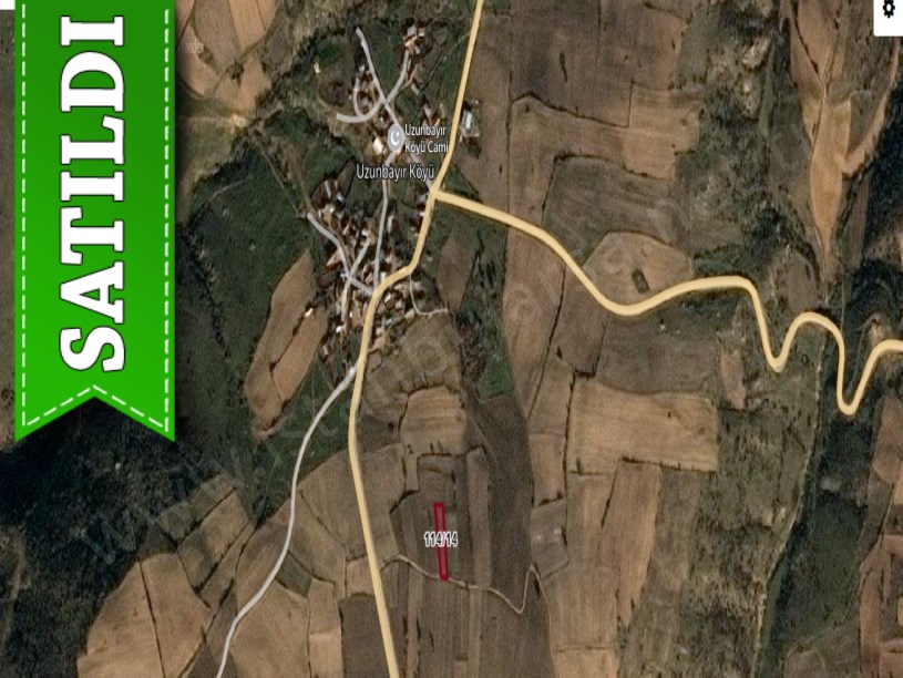 Edirne Lalapaşa Uzunbayır Köyünde Satılık Tarla , 1,389 M2 Yolu Var Müstakil 