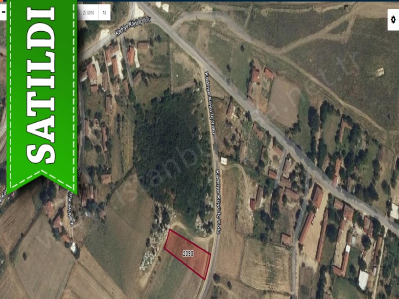 Tekirdağ Hayrabolu Kadriye Mah. Satılık Arsa , 1,338 m2 Müstakil 3 Kat İmarlı