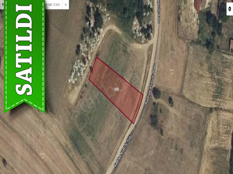 Tekirdağ Hayrabolu Kadriye Mah. Satılık Arsa , 1,354 m2 Merkezde İmarlı Müstakil 