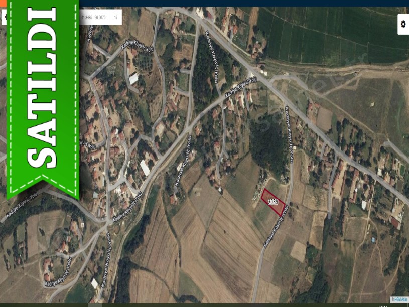 Tekirdağ Hayrabolu Kadriye Mah. Satılık Arsa , 1,354 m2 Merkezde İmarlı Müstakil 