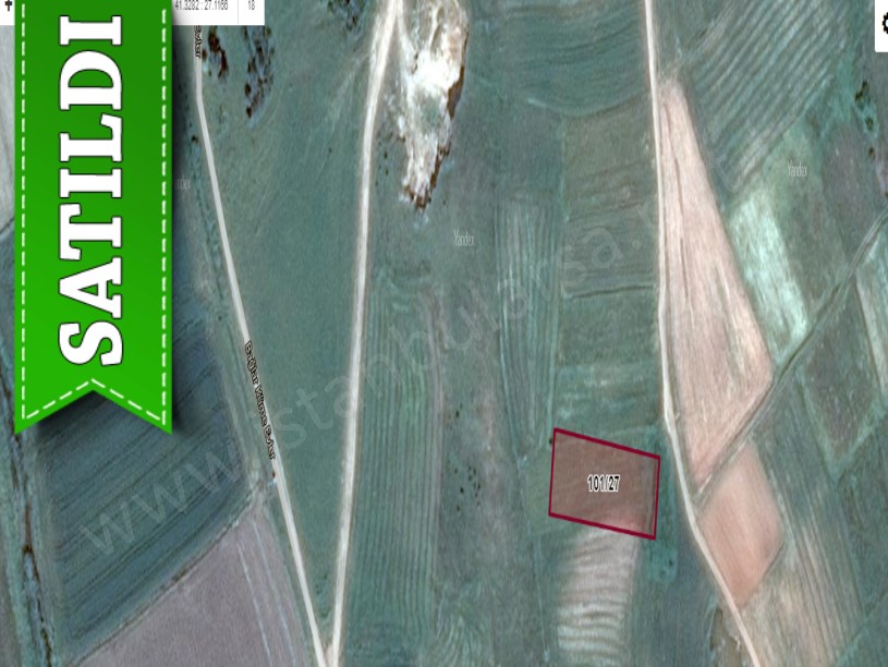 Tekirdağ Hayrabolu Lahna Mah. Satılık Tarla , 1,872 m2 Müstakil 