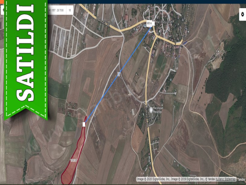 Arnavutköy Hacımaşlıda Satılık Arsa , 400 m2 Yolu Var Hisseli 