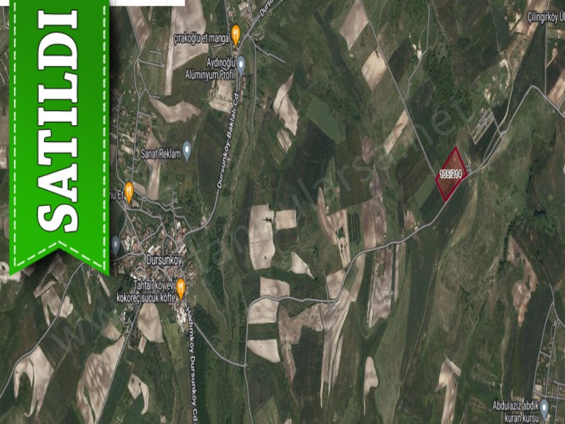 Arnavutköy Dursunköyde Satılık Arsa , 400 m2 Yolu Var Hisseli