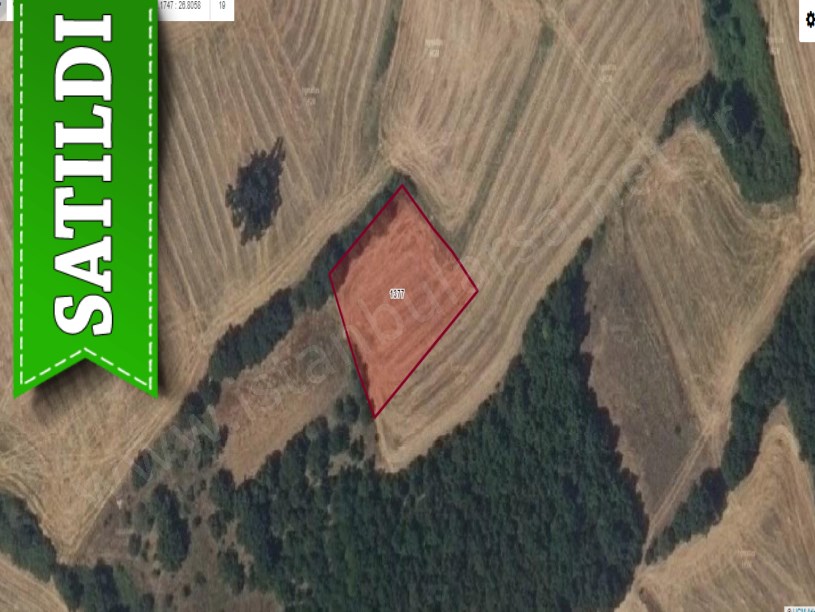 Edirne Uzunköprü Beykonak Köyünde Satılık Tarla , 1,340 m2 Müstakil 