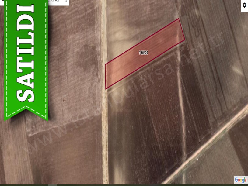 Edirne Uzunköprü Çakmak Köyünde Satılık Tarla , 6,300 m2 Yolu Var Müstakil