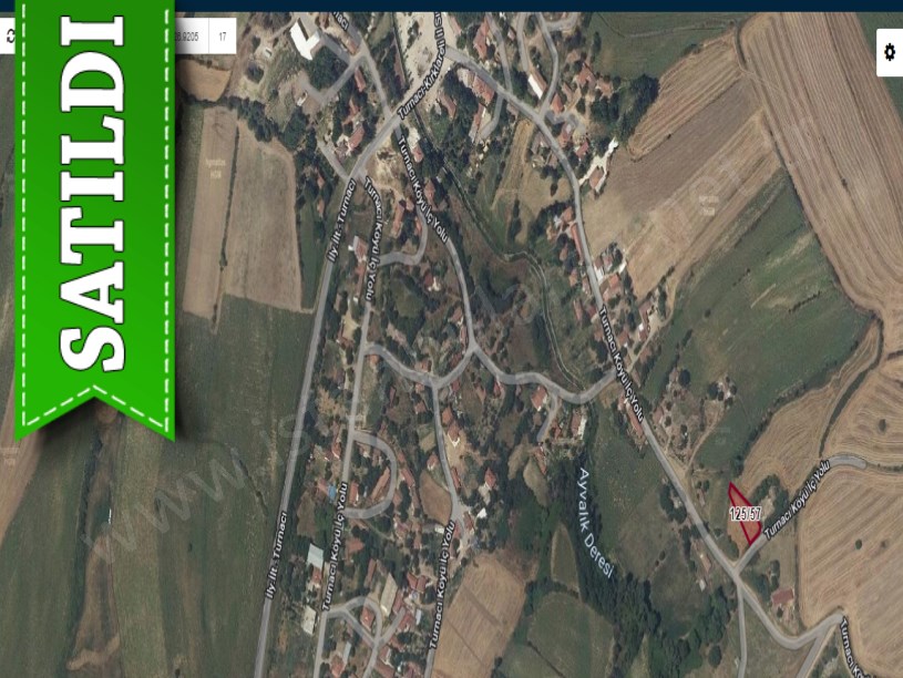 Edirne Uzunköprü Turnacı Köyünde Satılık Arsa , 713 m2 Yola Cephe Evlerin Yakını 