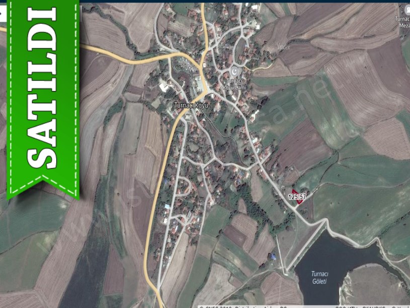 Edirne Uzunköprü Turnacı Köyünde Satılık Arsa , 713 m2 Yola Cephe Evlerin Yakını 