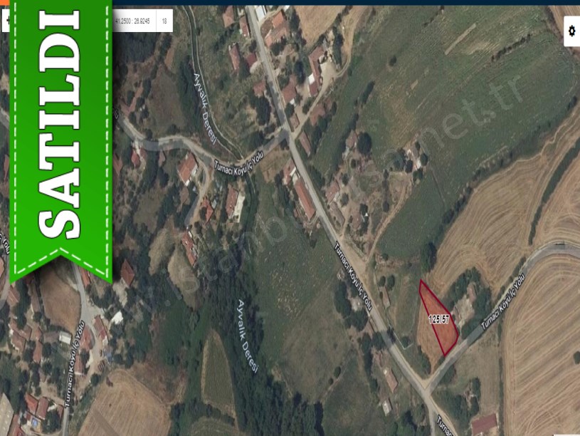 Edirne Uzunköprü Turnacı Köyünde Satılık Arsa , 713 m2 Yola Cephe Evlerin Yakını 