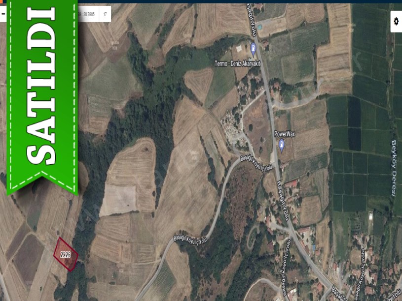 Edirne  Uzunköprü Başağılda Satılık Tarla , 2,100 M2 Müstakil 